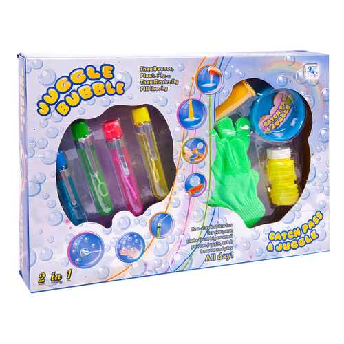 Мыльные пузыри Junfa Toys Набор для запуска мыльных пузырей в Дочки и Сыночки