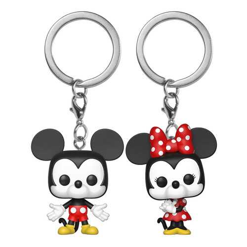 Набор брелков Mickey Mouse - Pocket POP! - Mickey & Minnie (4 см) в Дочки и Сыночки